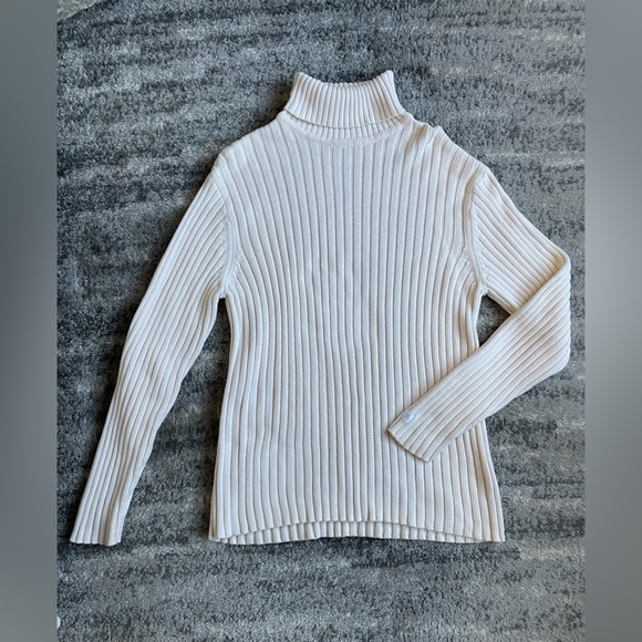 Calvin Klein Sweaters - Calvin Klein Turtleneck Sweater in Cream - L